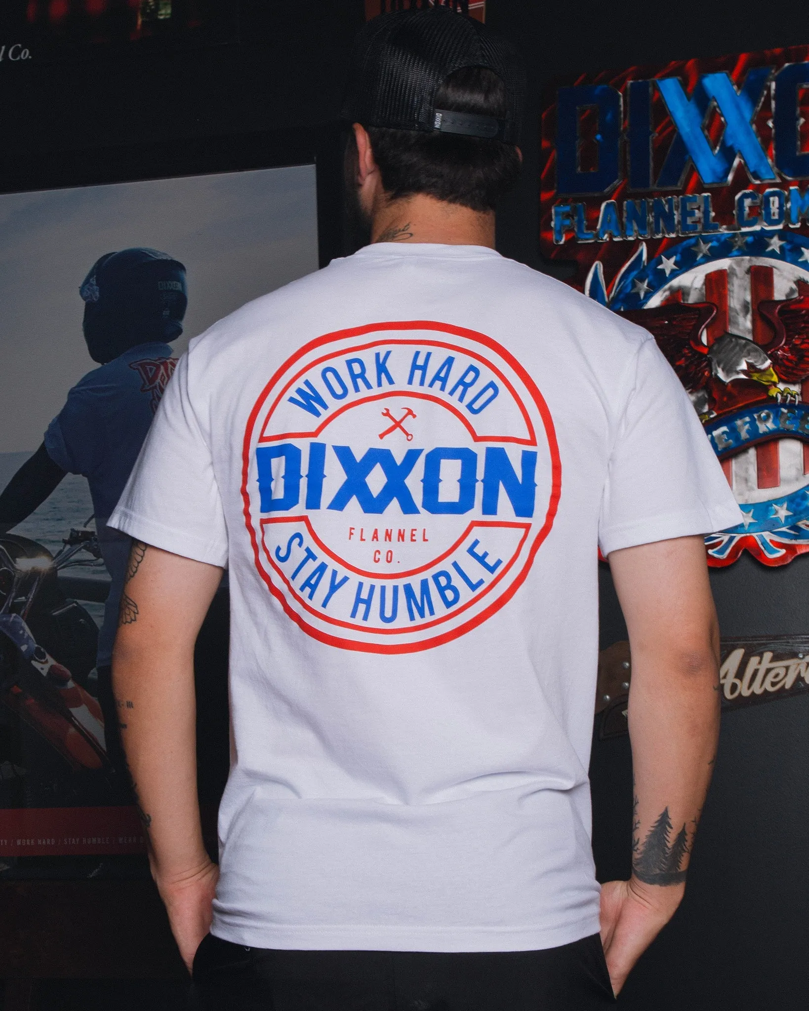 Corpo T-Shirt - Red, White, & Blue sold by Dixxon