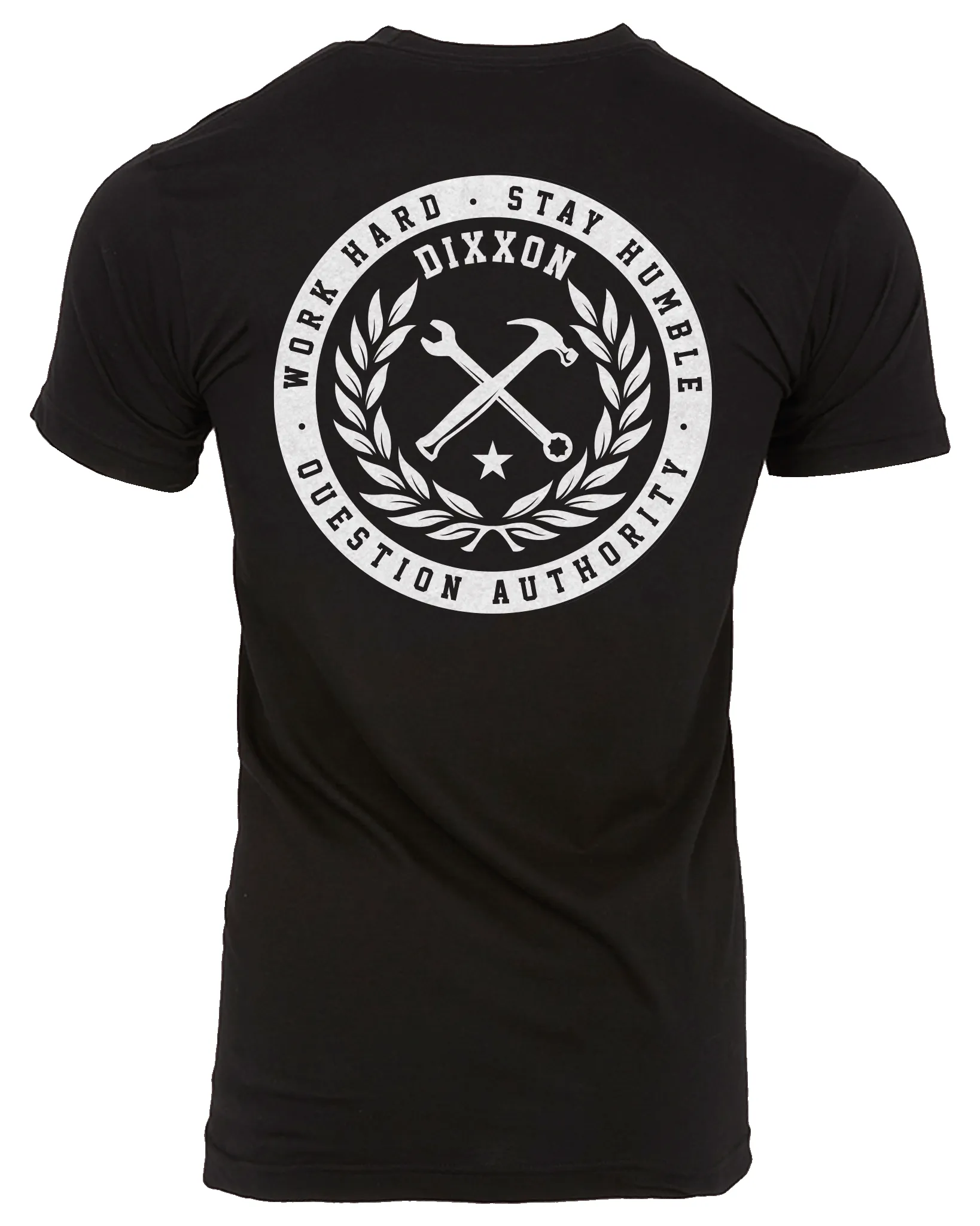 Branded T-Shirt - Black & White sold by Dixxon