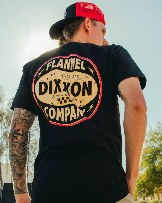 Keystone T-Shirt - Black sold by Dixxon