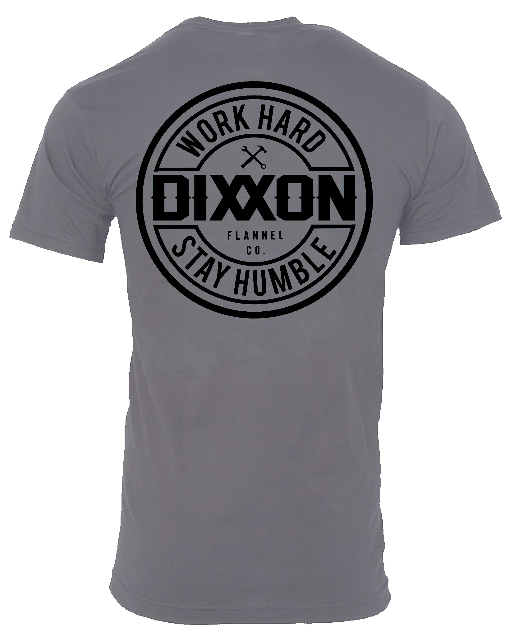 Black Corpo T-Shirt - Charcoal sold by Dixxon
