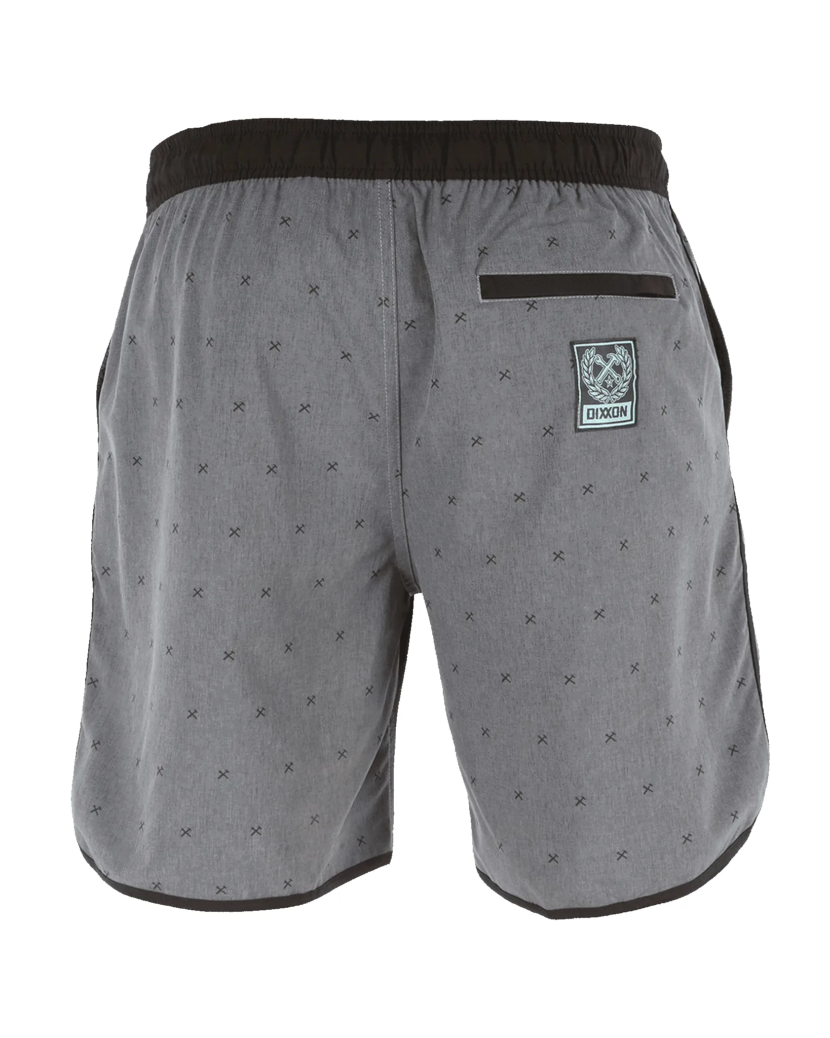 Finney Chad Shorts - Gray & Black sold by Dixxon product image thumbnail 2