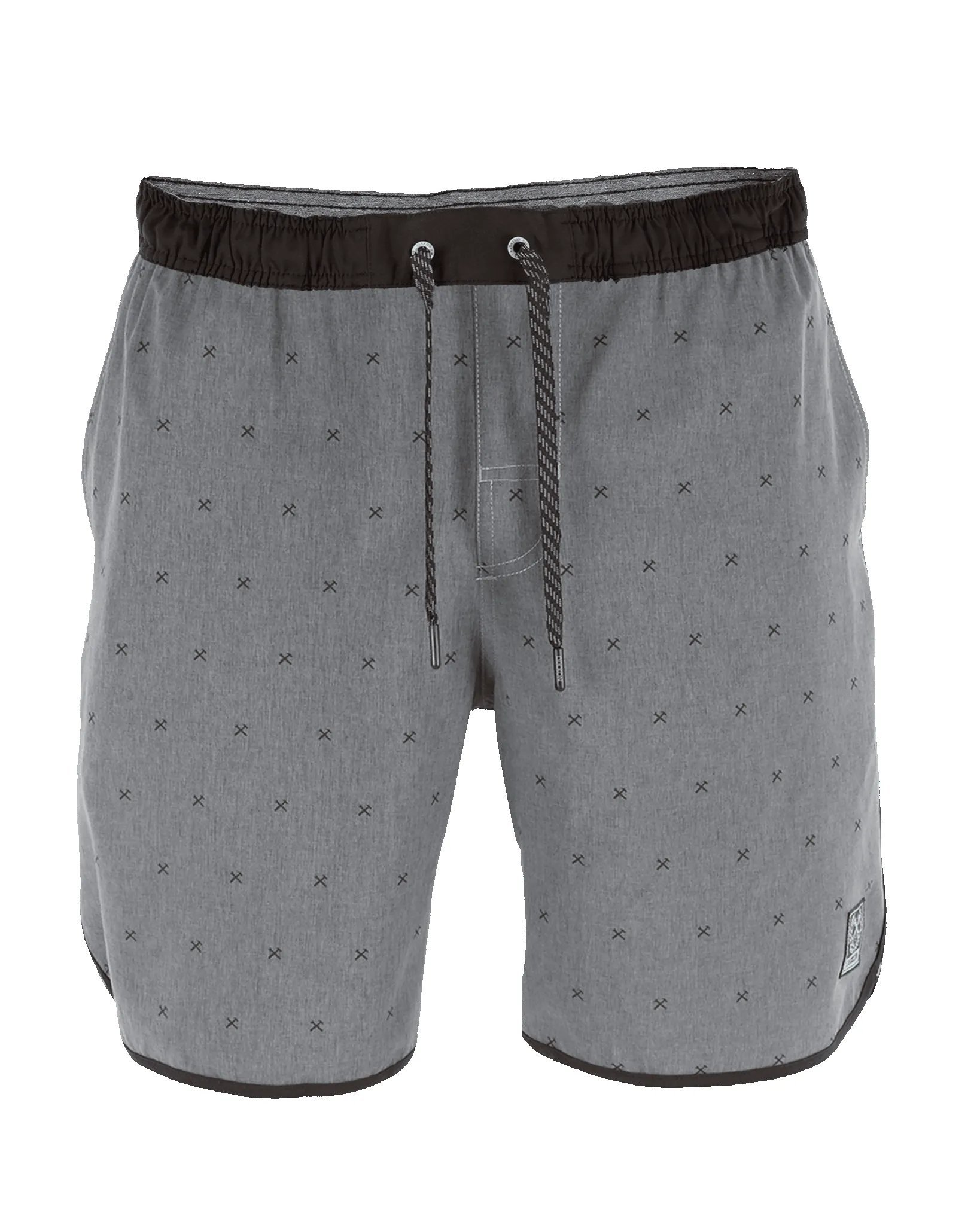 Finney Chad Shorts - Gray & Black sold by Dixxon