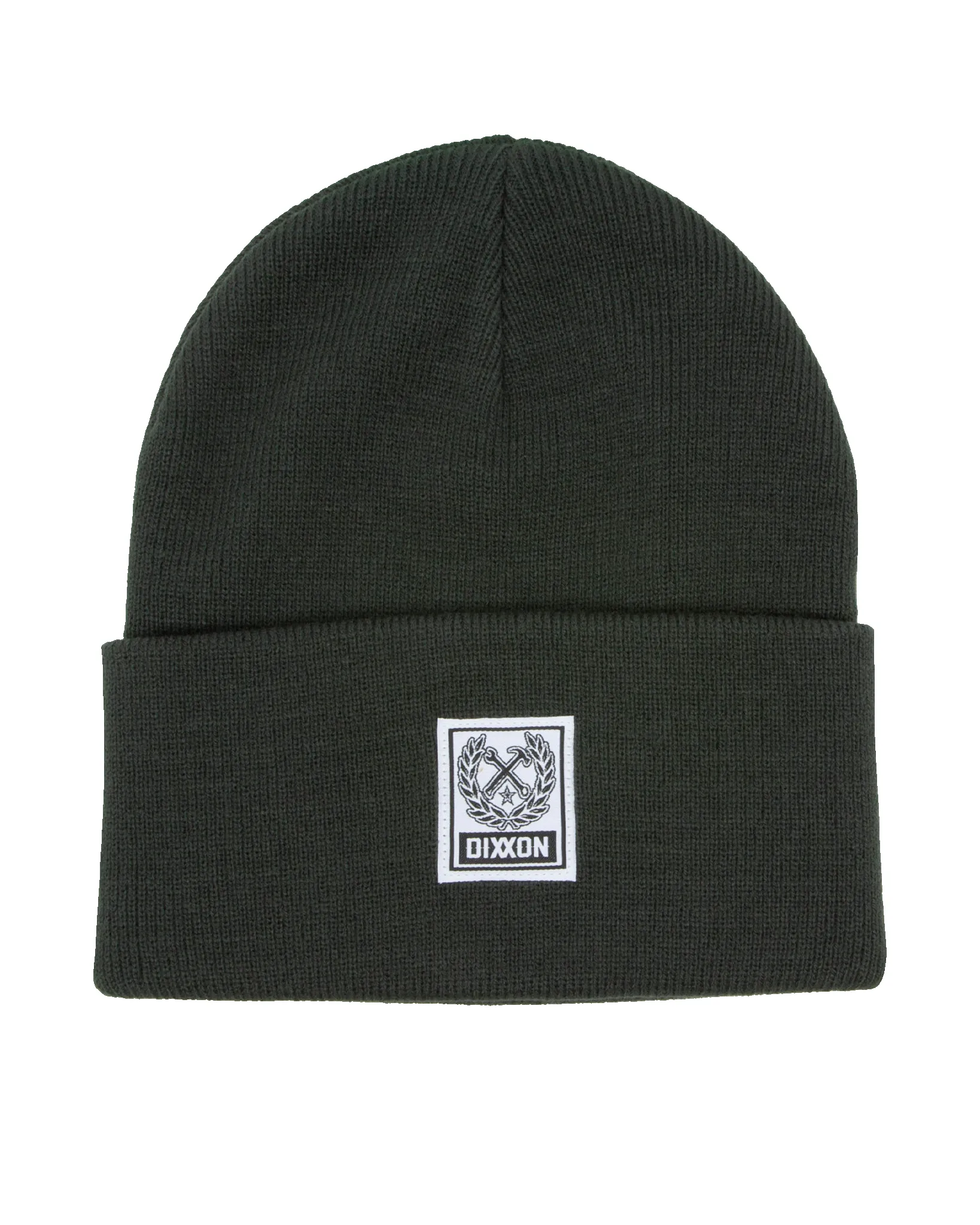 Ribbed Beanie - Pine Green sold by Dixxon