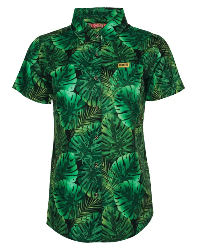 Women's Monstera Mash Party Shirt made by Dixxon