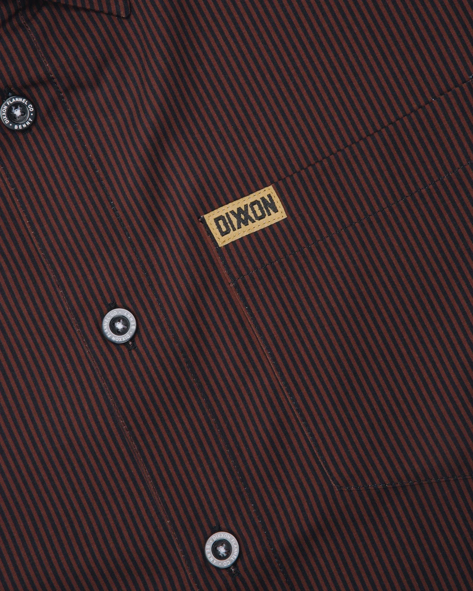 Benny Party Shirt - Brown sold by Dixxon product image thumbnail 4