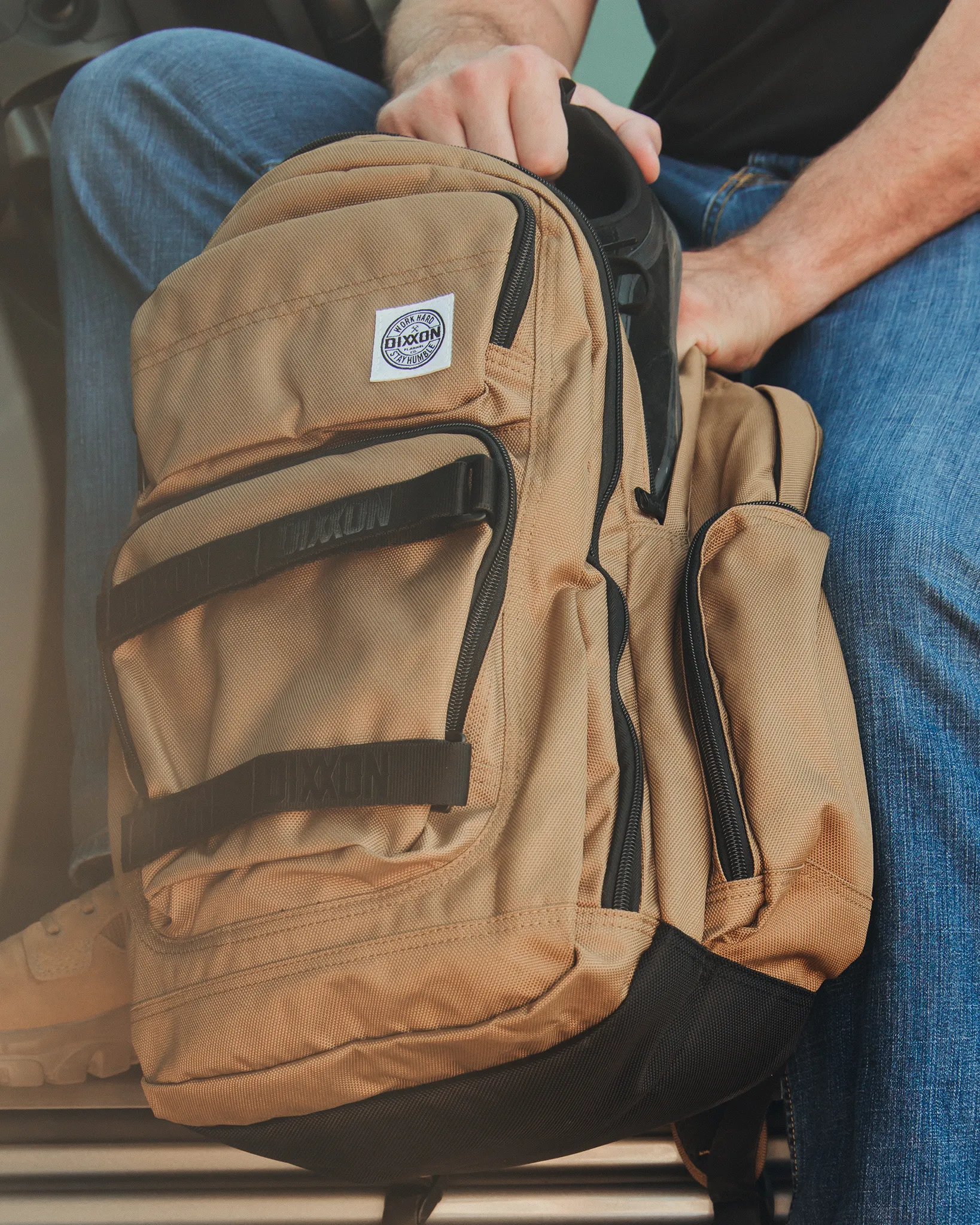 Canvas Work Bag 2.0 - Tan sold by Dixxon