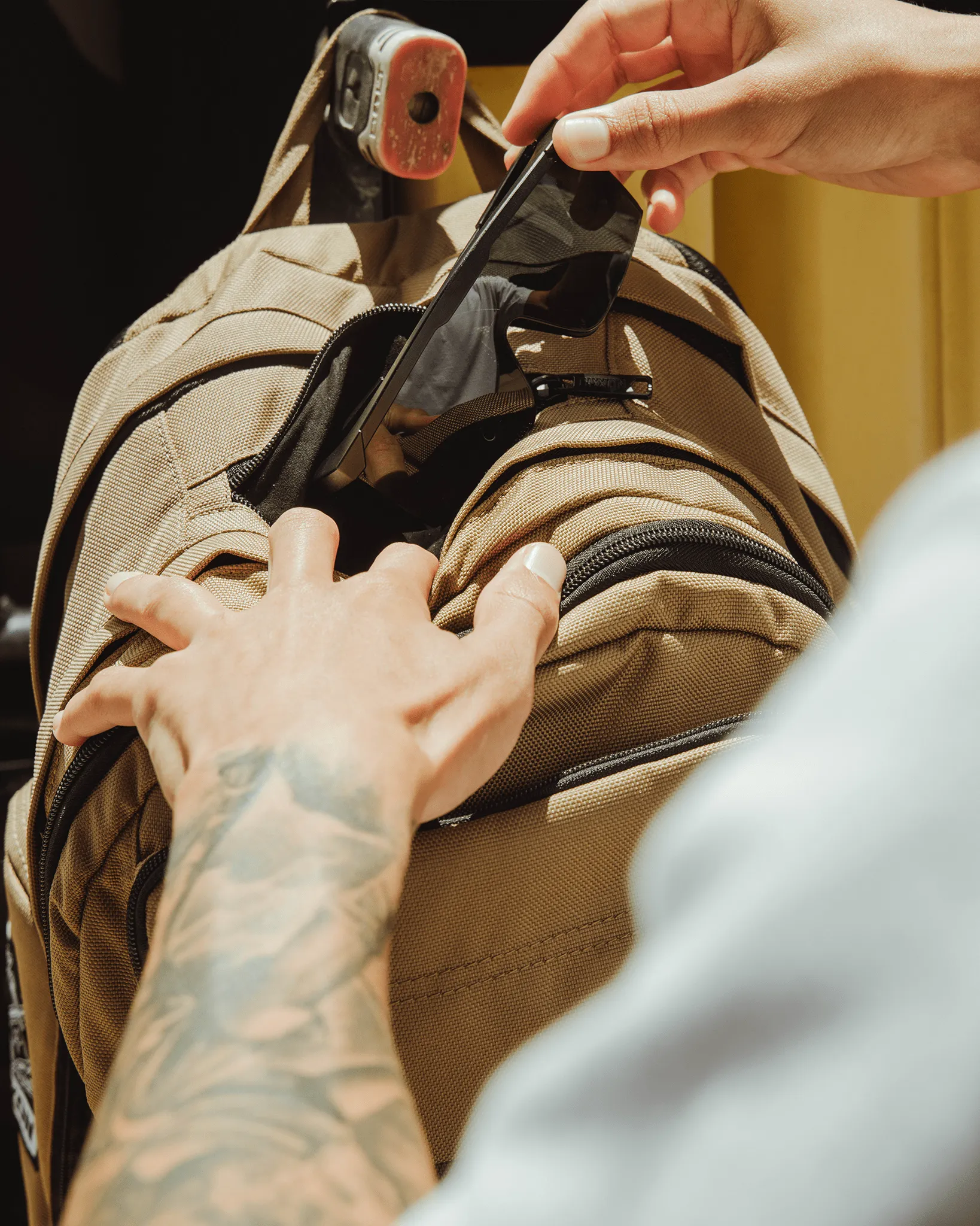 Canvas Work Bag 2.0 - Tan sold by Dixxon product image thumbnail 3