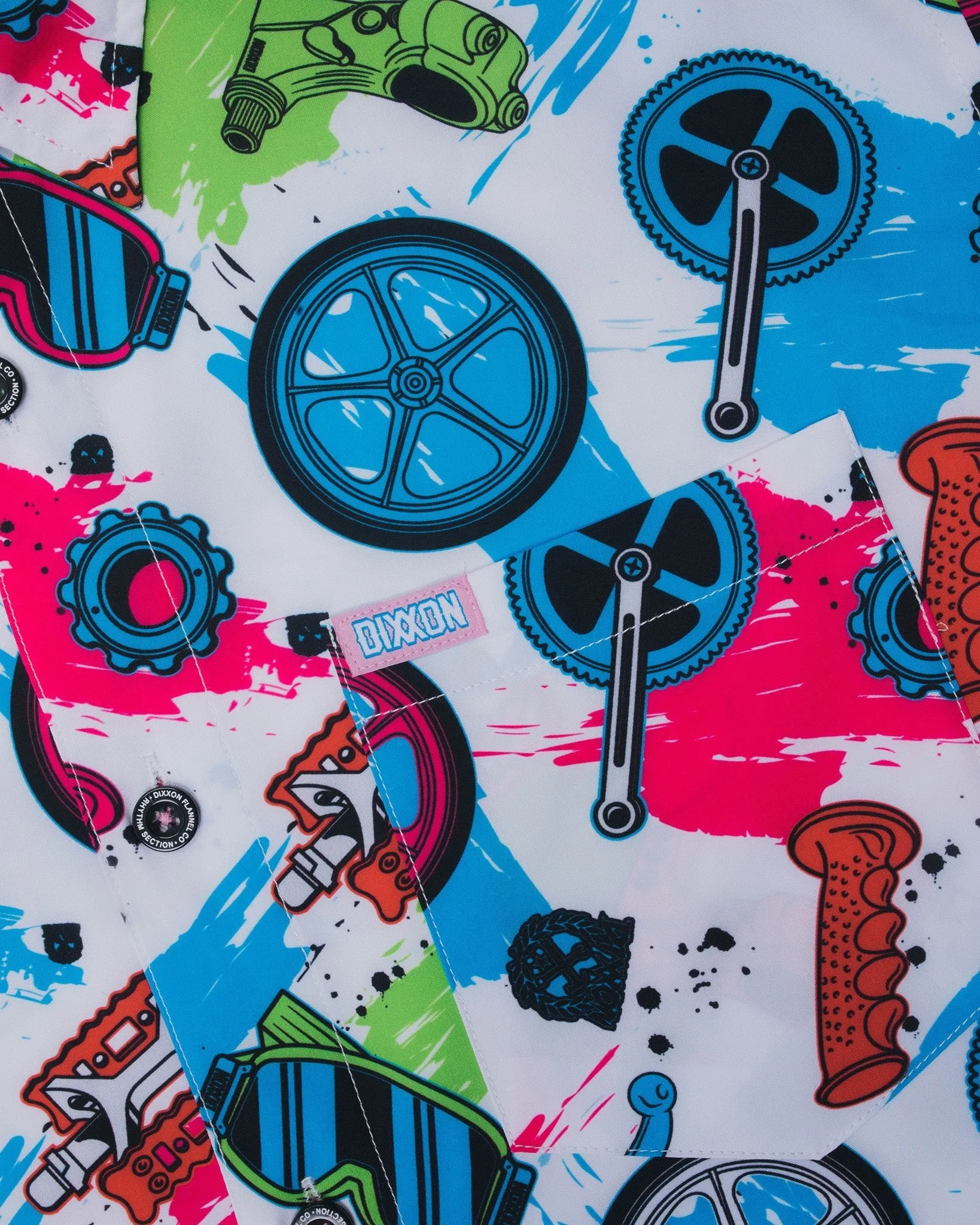 Women's Rhythm Section Party Shirt sold by Dixxon product image thumbnail 3