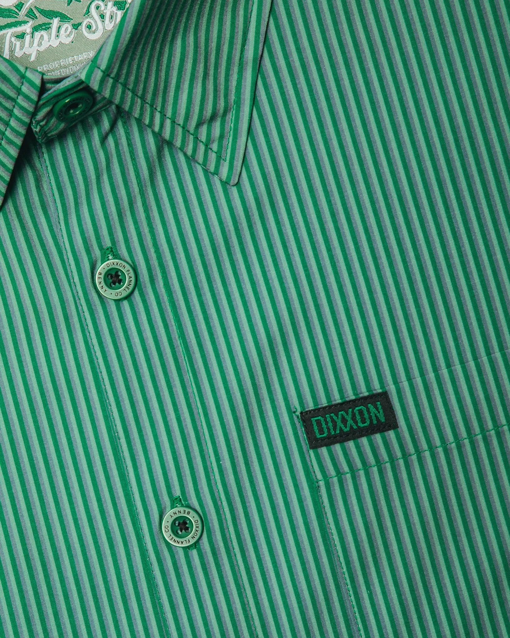 Benny TS Party Shirt - Green sold by Dixxon product image thumbnail 5