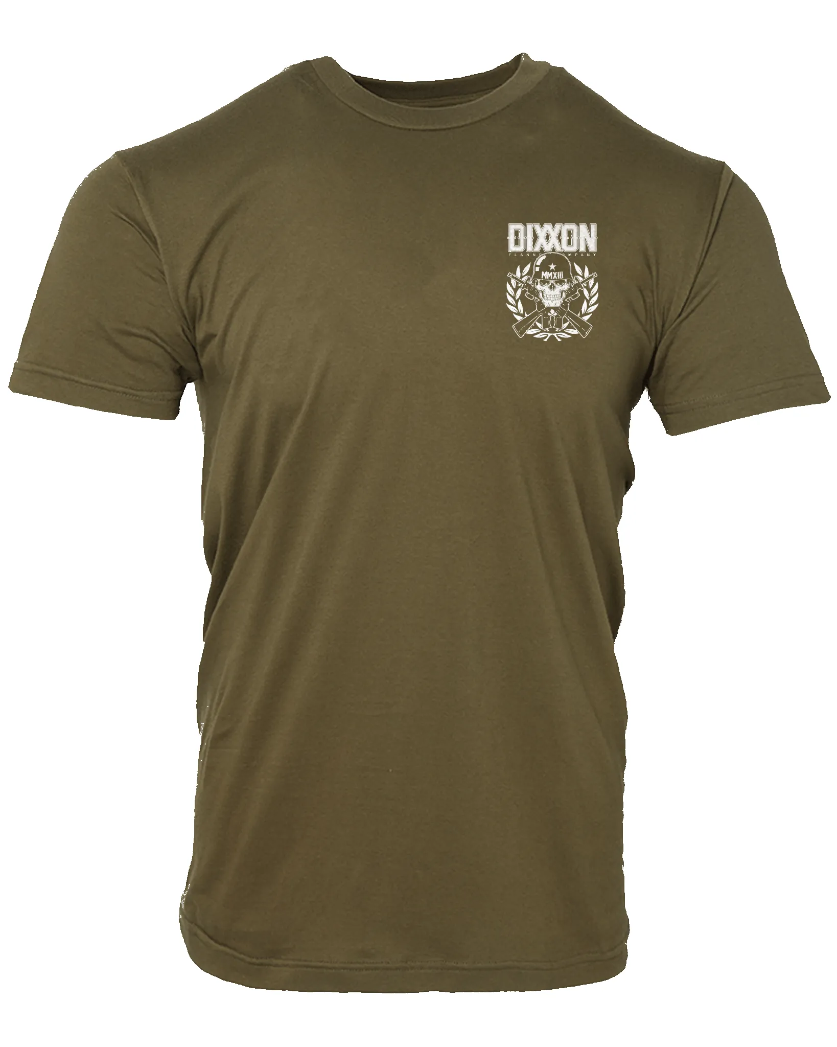 Don't Tread on Me T-Shirt - O.D. Green sold by Dixxon product image thumbnail 2