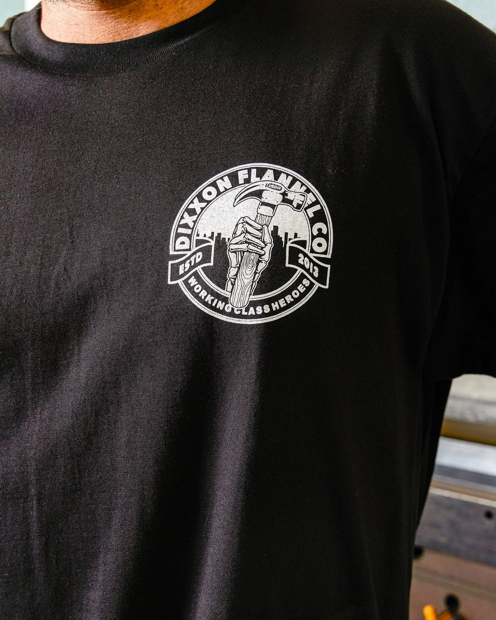 Working Class Hammer T-Shirt sold by Dixxon product image thumbnail 4