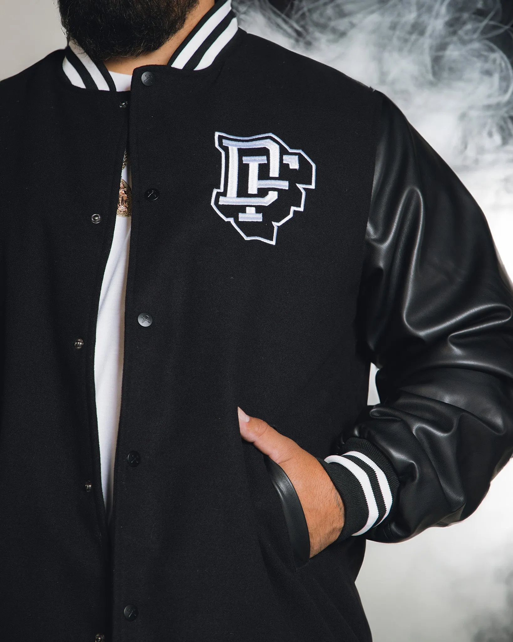 Classics Redefined Wool Varsity Jacket sold by Dixxon product image thumbnail 3