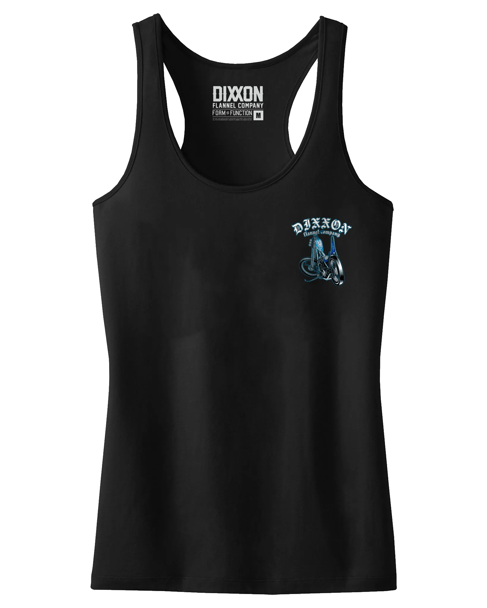 Women's Classic Chopper Fitted Tank - Black sold by Dixxon product image thumbnail 2