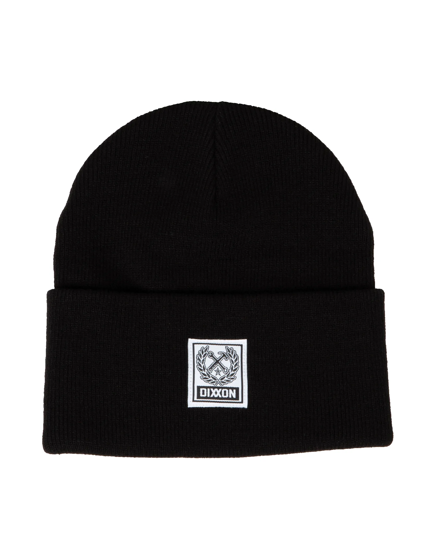 Ribbed Beanie - Black sold by Dixxon