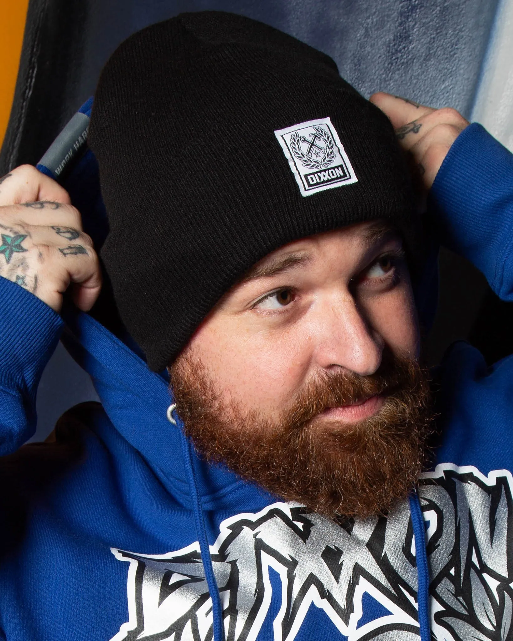 Ribbed Beanie - Black sold by Dixxon product image thumbnail 3