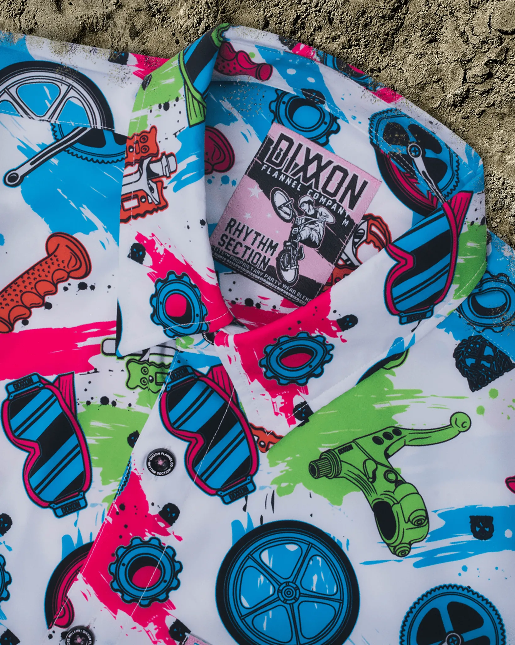 Rhythm Section Party Shirt sold by Dixxon product image thumbnail 5