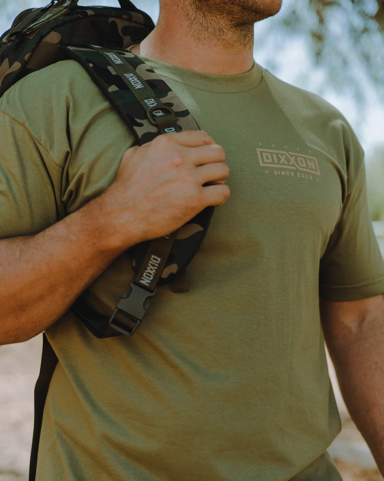 Tan Classics T-Shirt - O.D. Green sold by Dixxon product image thumbnail 2