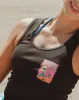 Women's Pray For Surf Fitted Tank - Black sold by Dixxon
