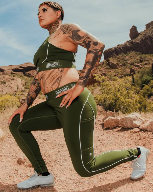 Women's Jane Leggings - O.D. Green sold by Dixxon