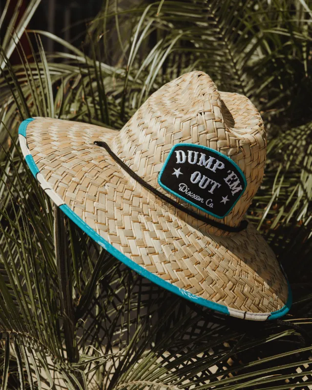 Juggernaut Straw Sun Hat sold by Dixxon