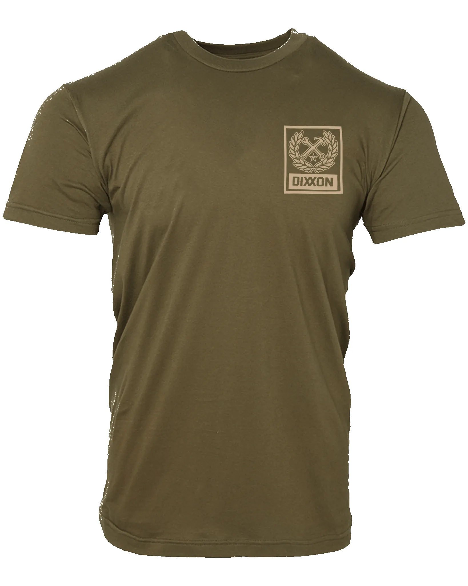Box Crest T-Shirt - O.D. Green & Sand sold by Dixxon product image thumbnail 2