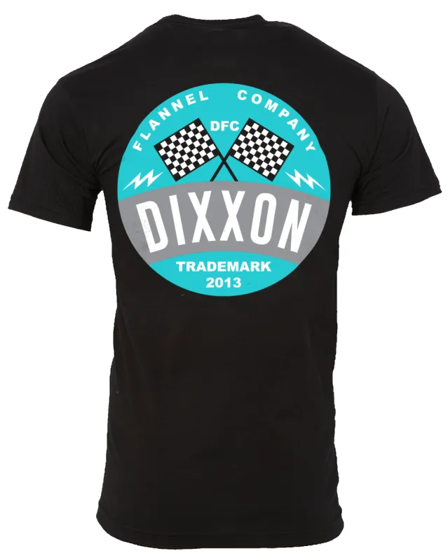 Tracker T-Shirt - Black, Gray, & Tiffany sold by Dixxon