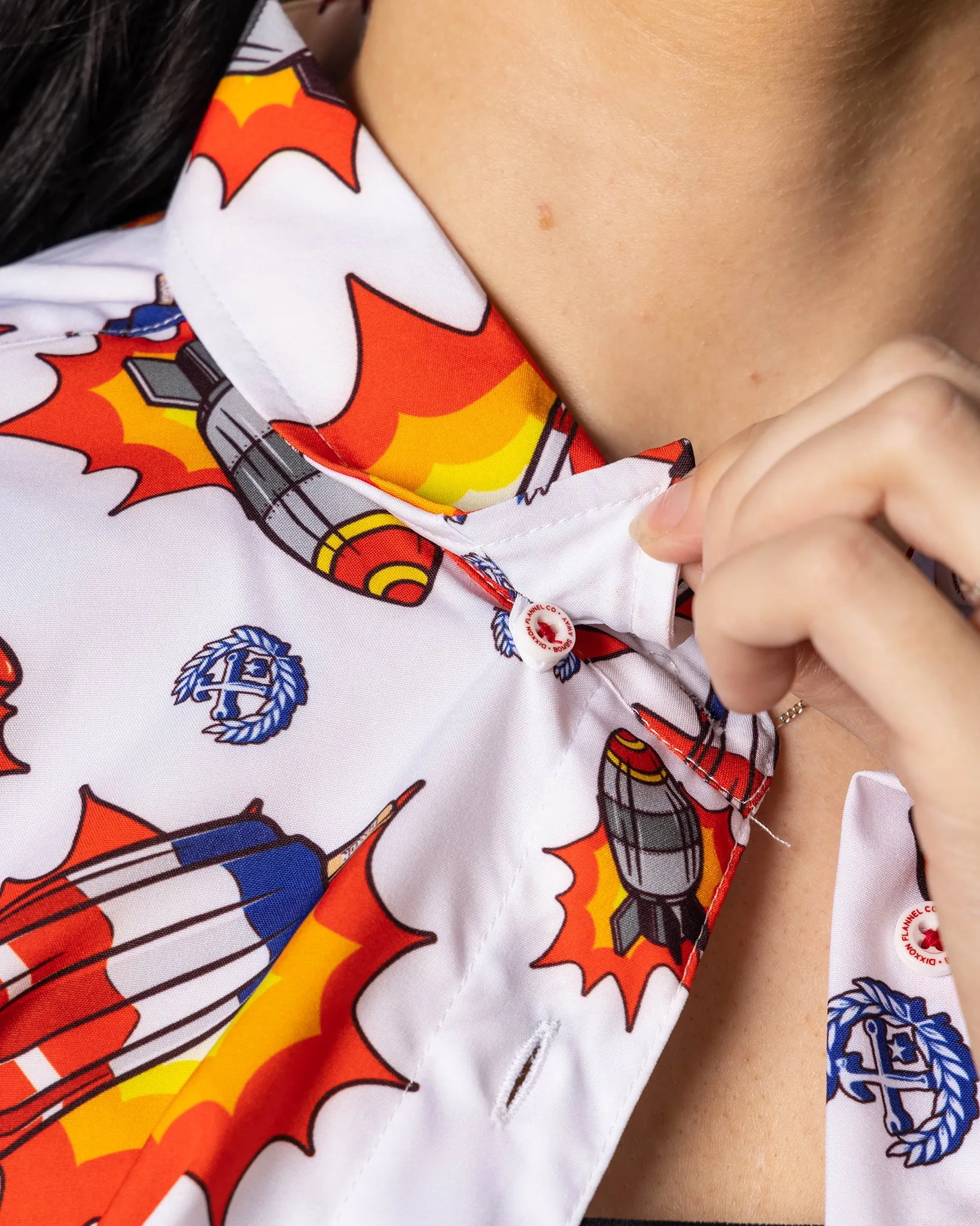 Women's Bombs Away Party Shirt sold by Dixxon product image thumbnail 4