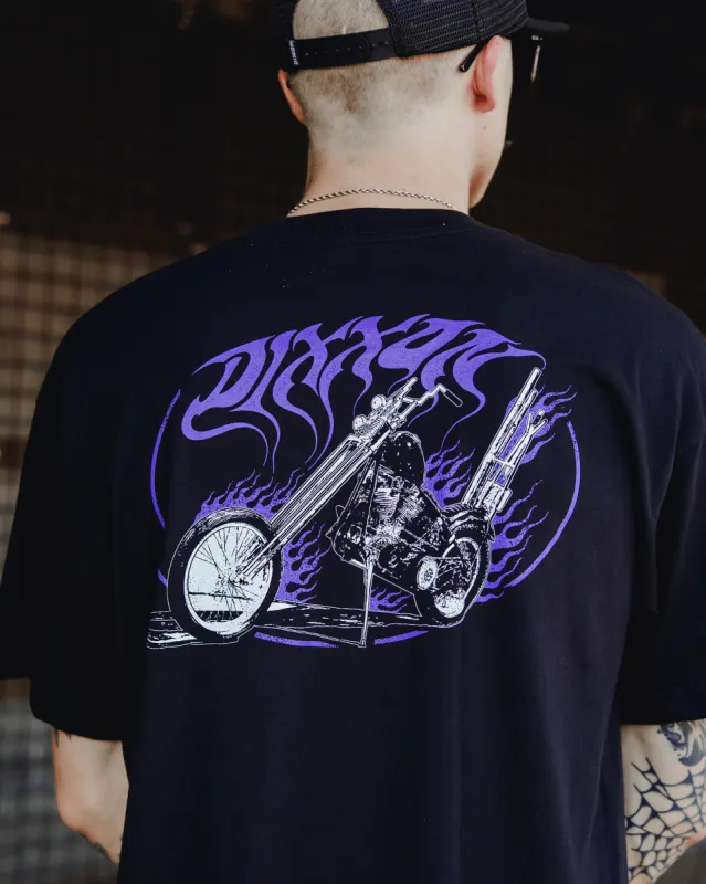 Purps T-Shirt - Black sold by Dixxon