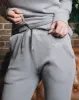 Women's Waffle Knit Joggers - Light Gray sold by Dixxon