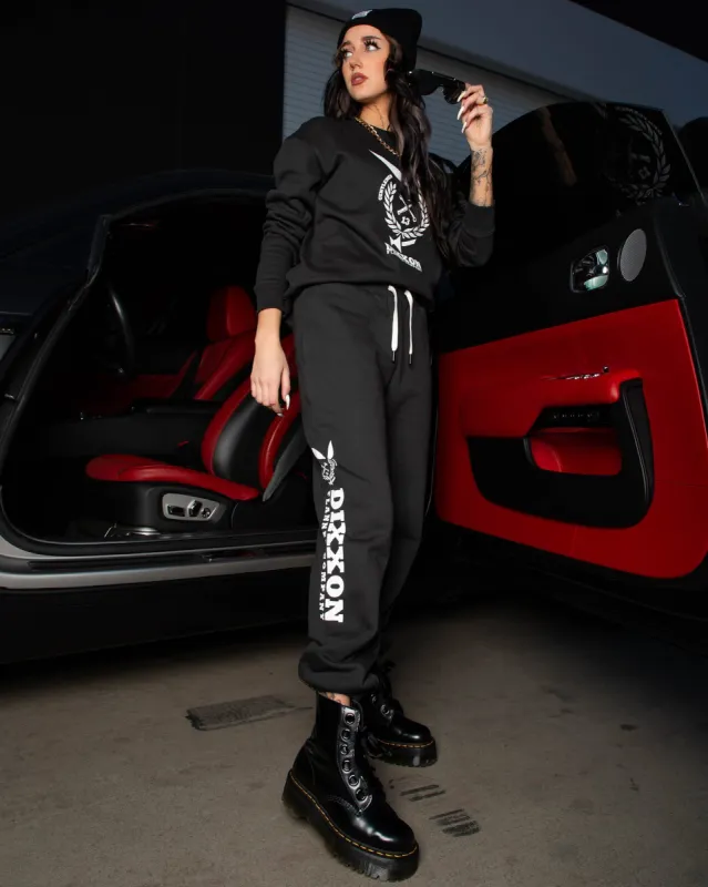 Women's Gent Sweatpants - Black sold by Dixxon