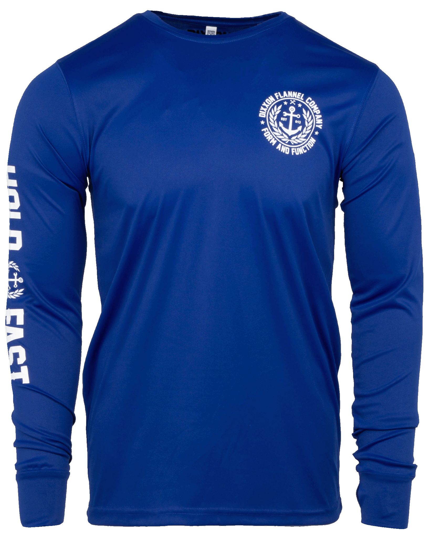 Salty Crest UV Long Sleeve T-Shirt - Navy sold by Dixxon product image thumbnail 2