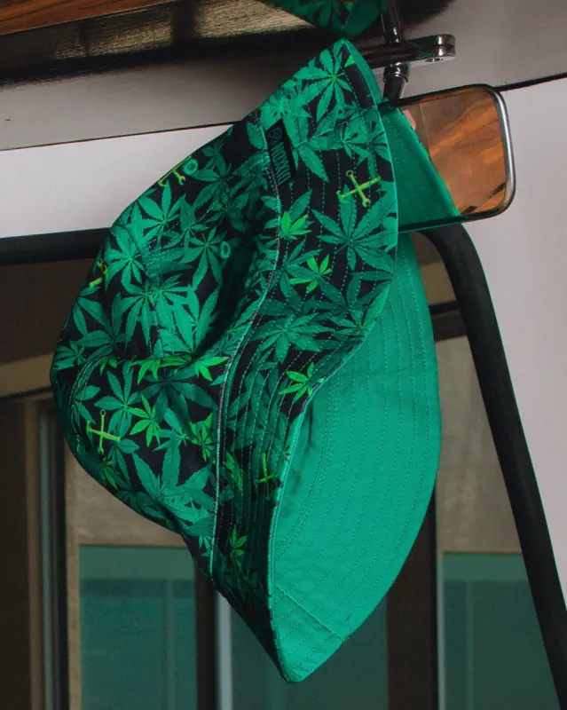 Green Room Reversible Bucket Hat sold by Dixxon