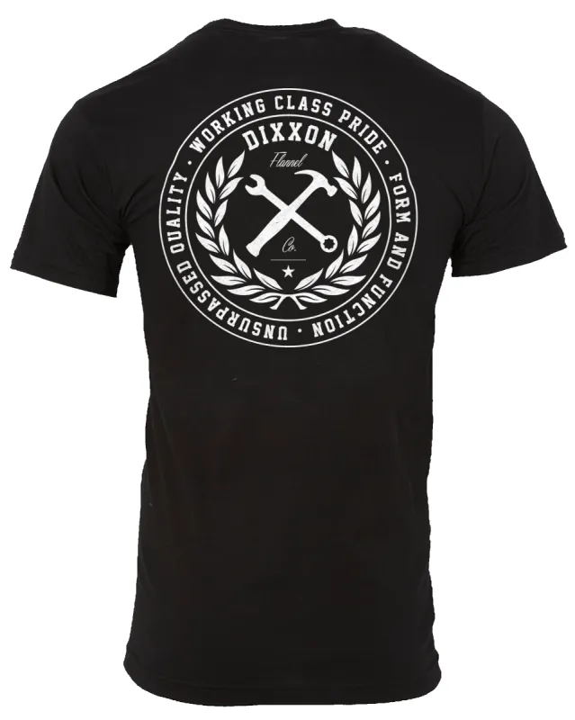 Working Class Pride T-Shirt - Black & White sold by Dixxon