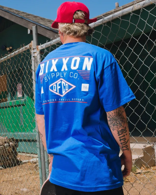 Thrill Seekers T-Shirt - Blue sold by Dixxon
