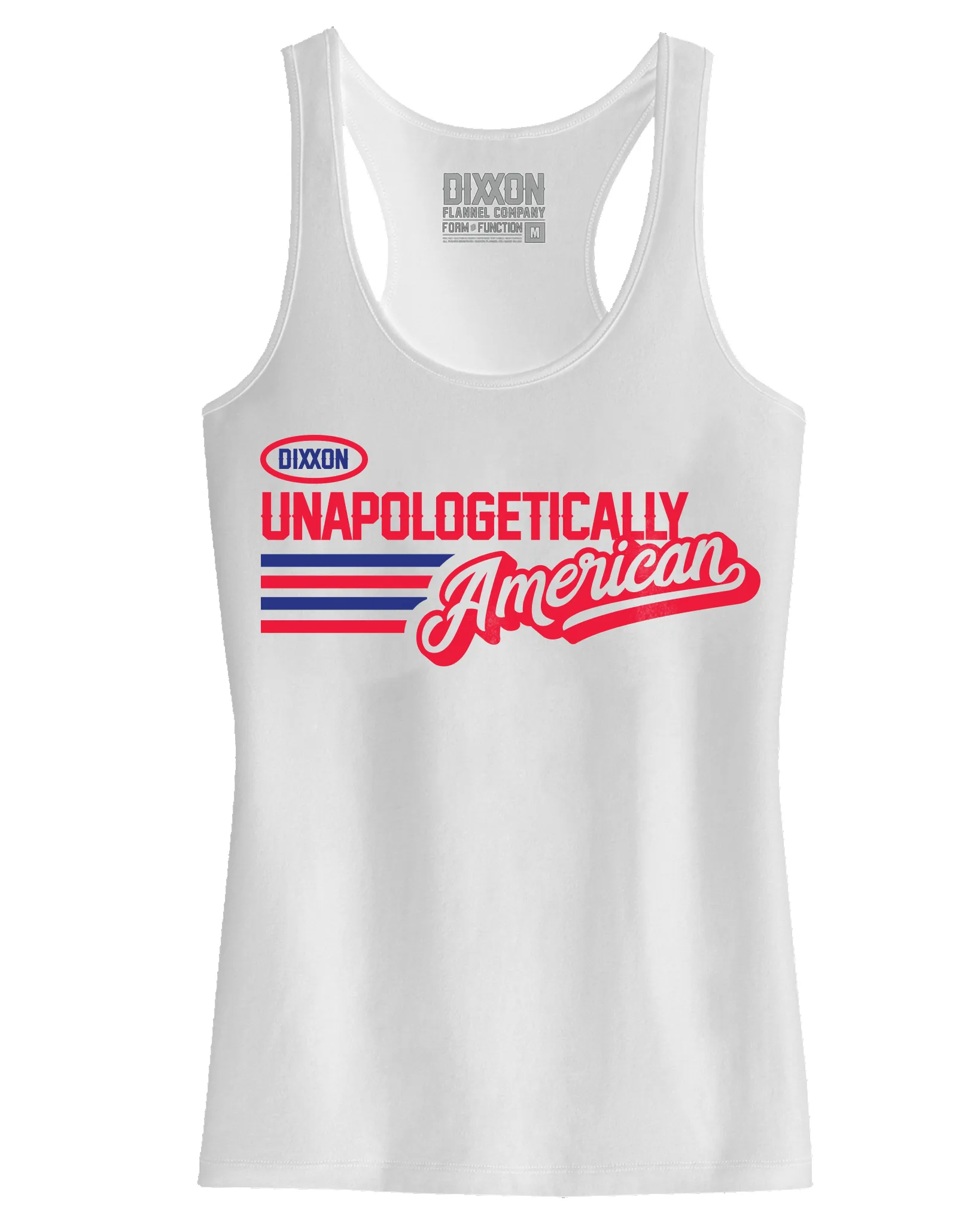 Women's Unapologetically American Tank sold by Dixxon
