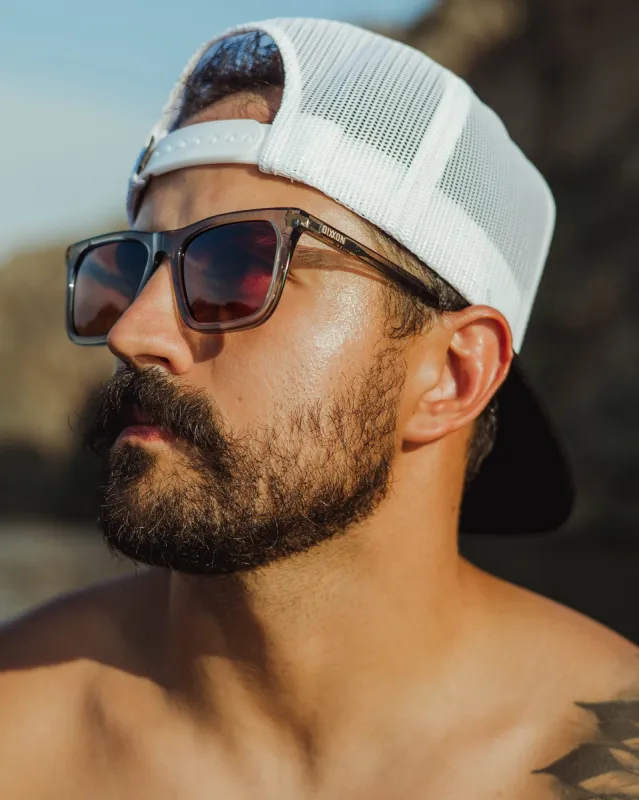 Anvil Sunglasses - Gray Smoke & Bronze made by Dixxon