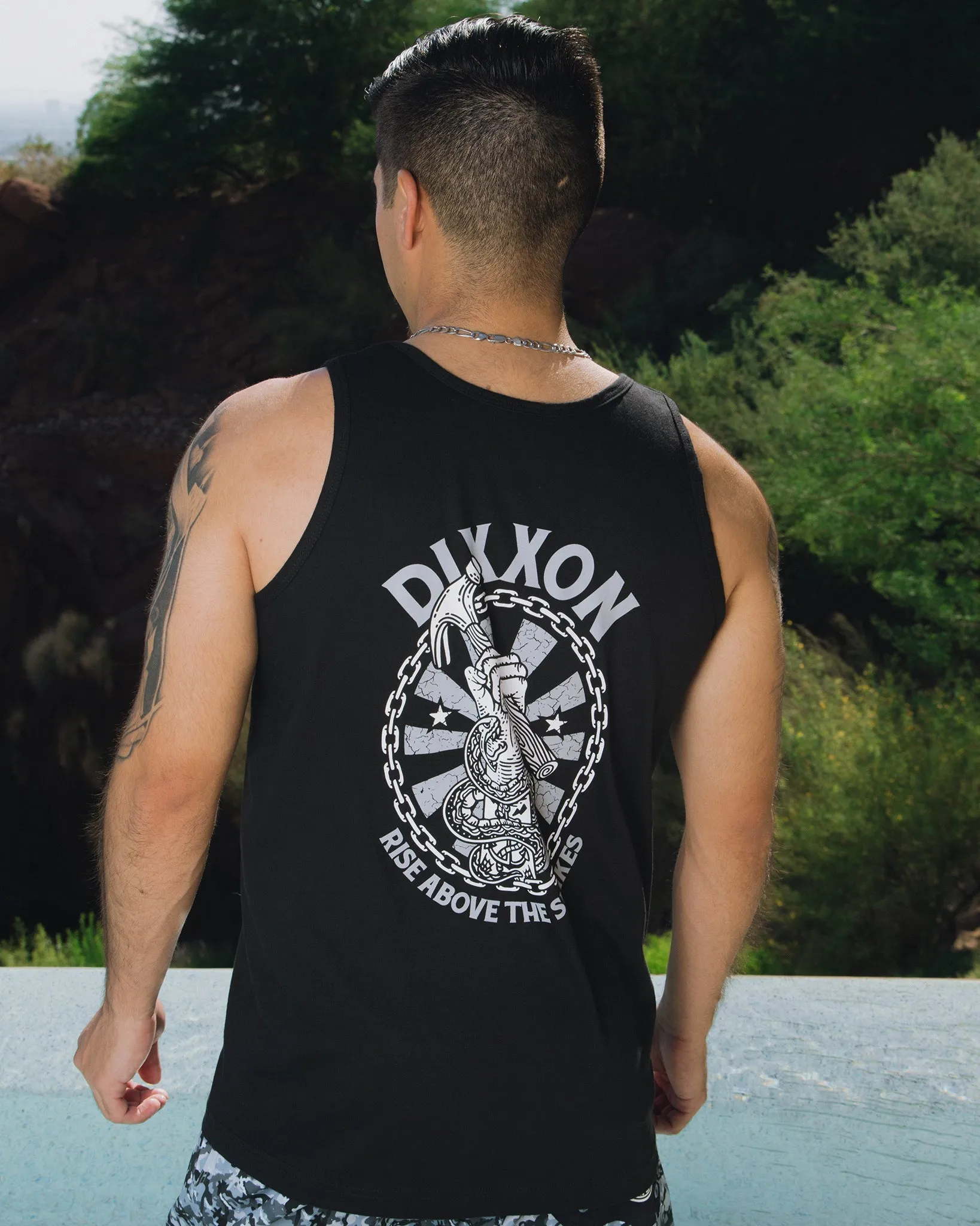 Rise Above Tank - Black sold by Dixxon