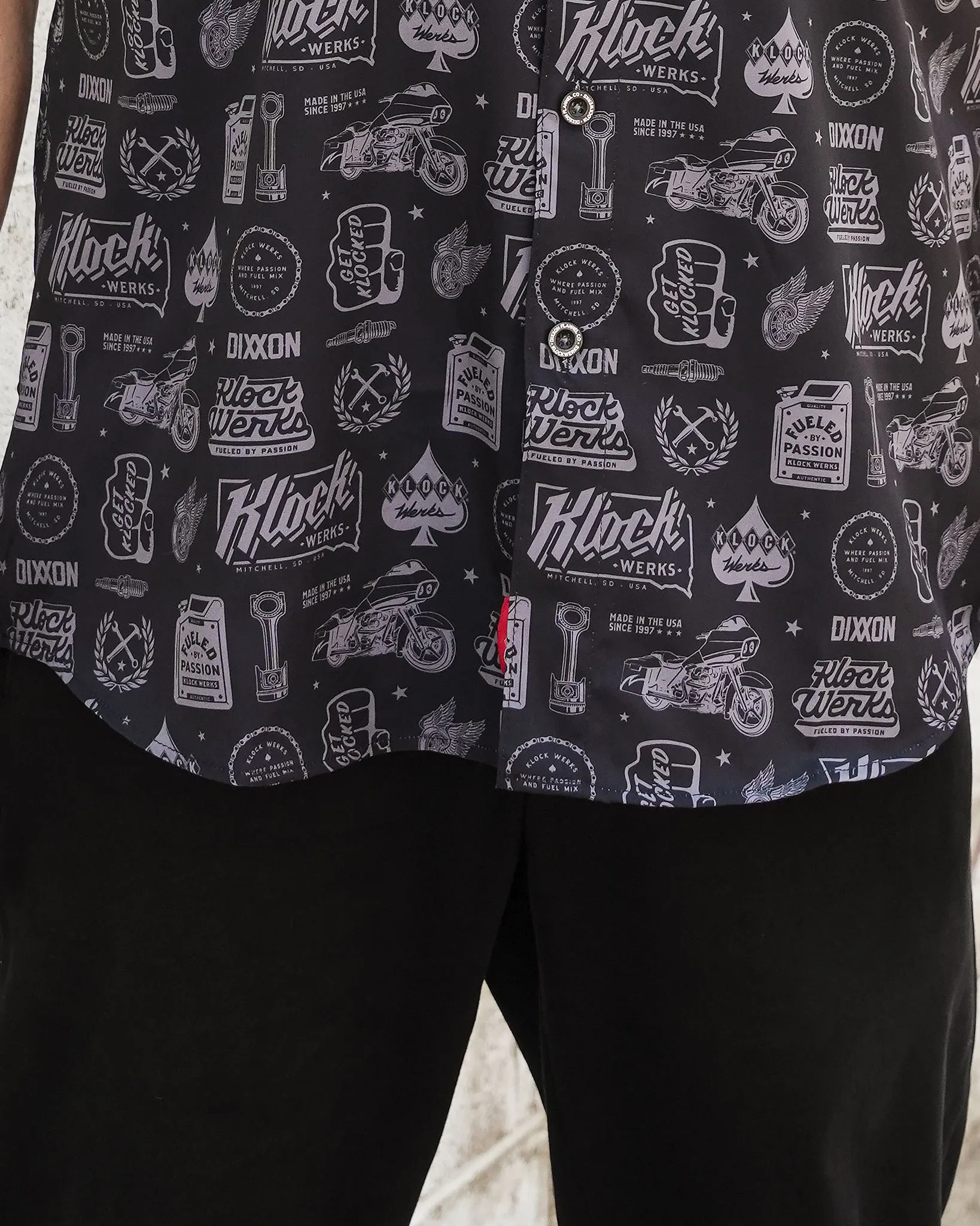 Klock Werks Short Sleeve - Black sold by Dixxon product image thumbnail 4