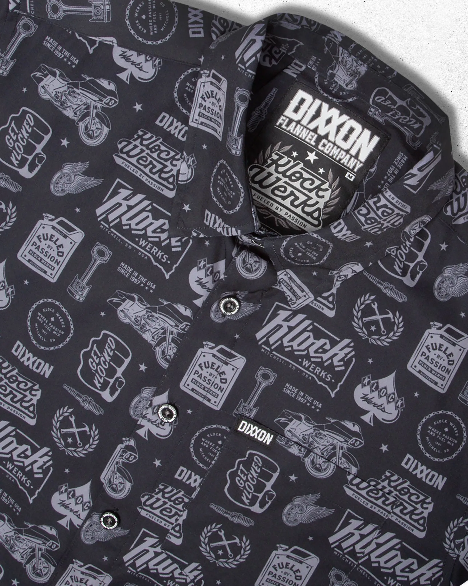 Klock Werks Short Sleeve - Black sold by Dixxon product image thumbnail 5