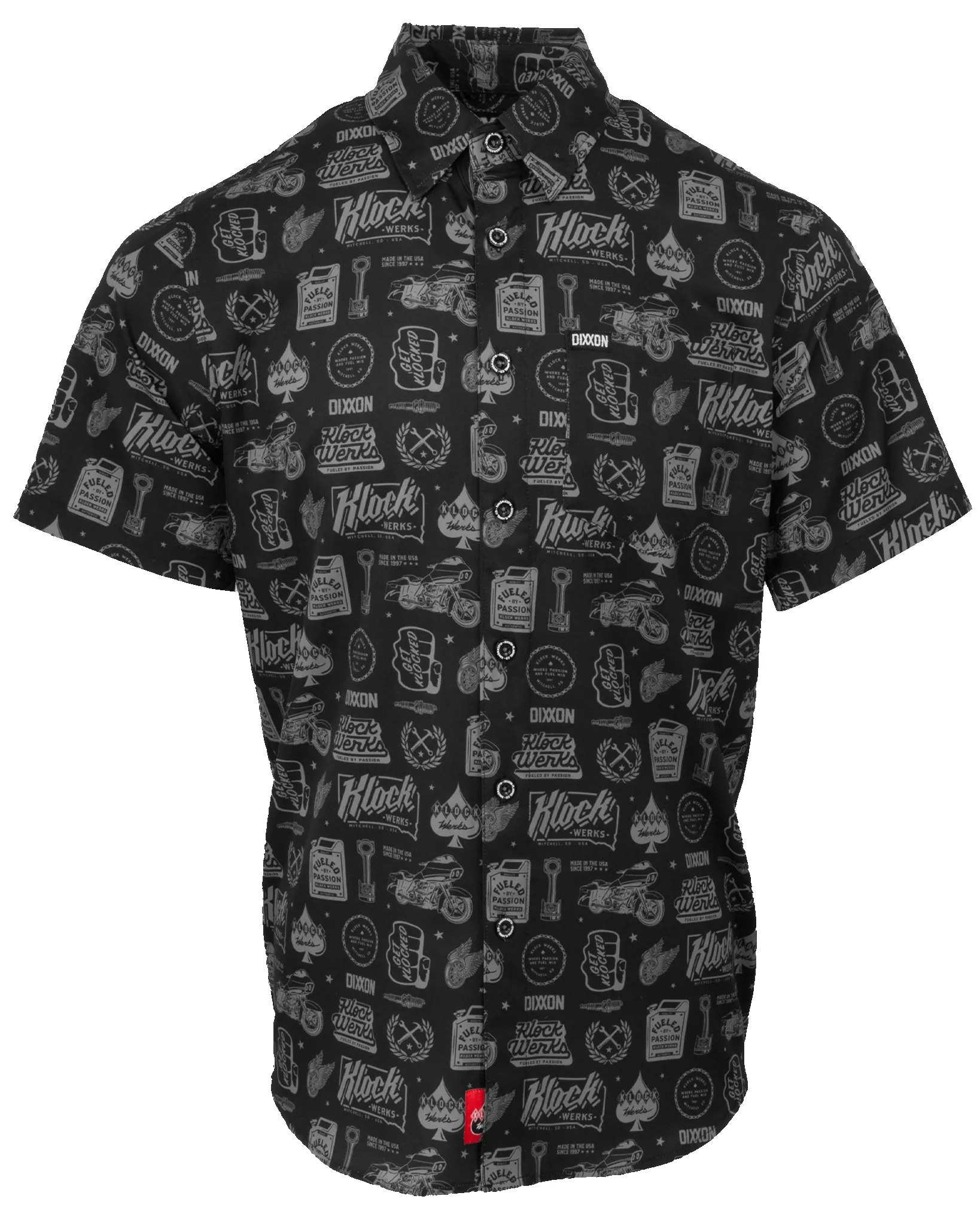 Klock Werks Short Sleeve - Black sold by Dixxon product image thumbnail 2