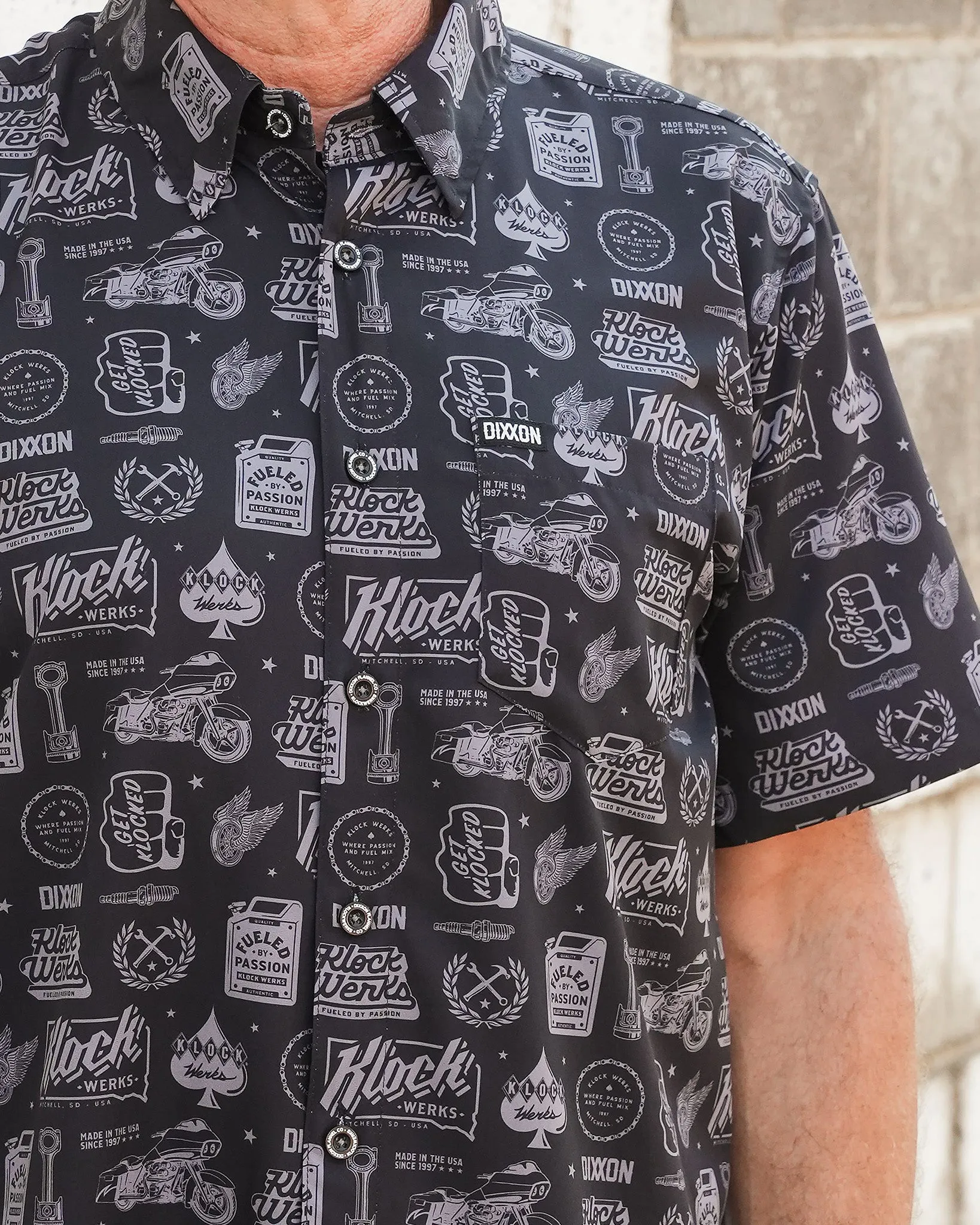 Klock Werks Short Sleeve - Black sold by Dixxon product image thumbnail 3