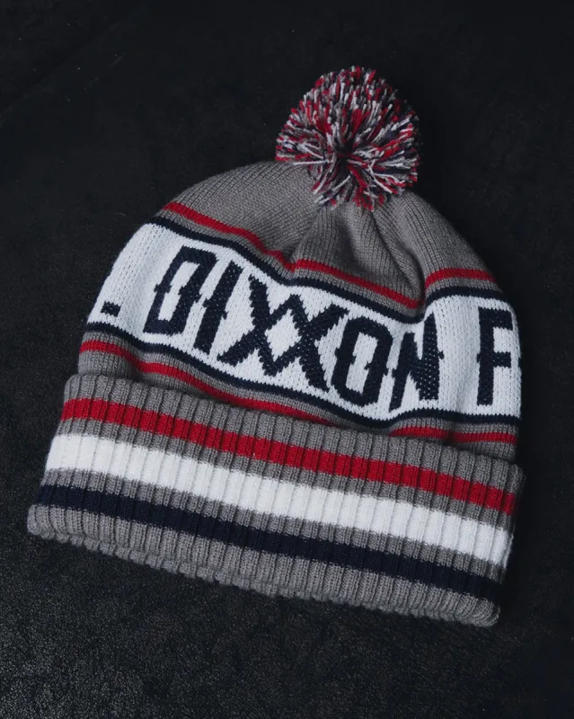 Puff Ball Beanie - Gray sold by Dixxon
