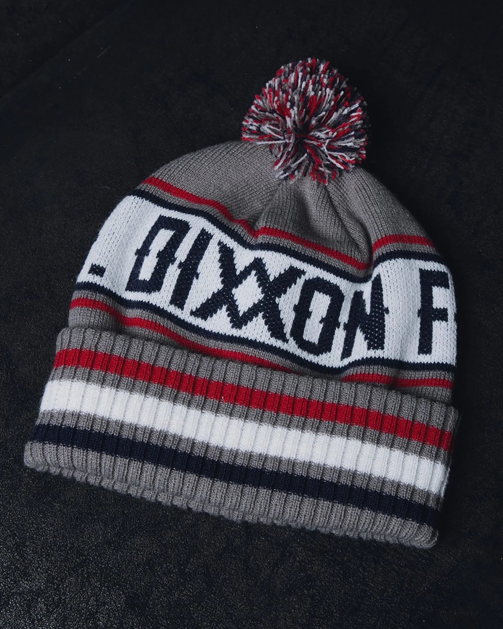 Puff Ball Beanie - Gray sold by Dixxon