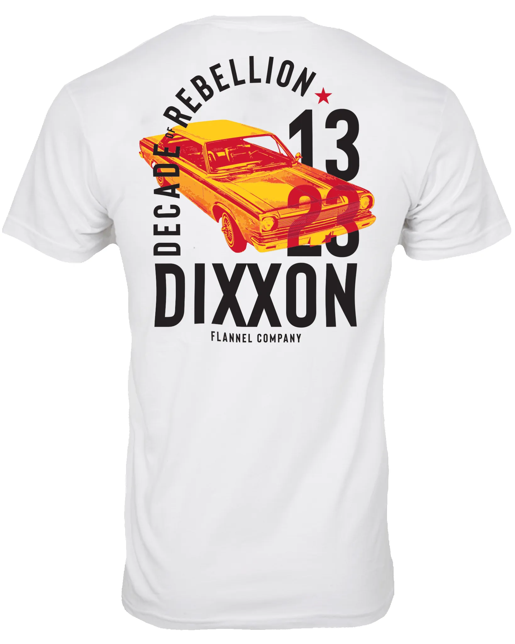 Decade of Rebellion T-Shirt sold by Dixxon