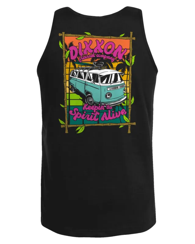 Keepin' The Bus Spirit Alive Tank - Black sold by Dixxon