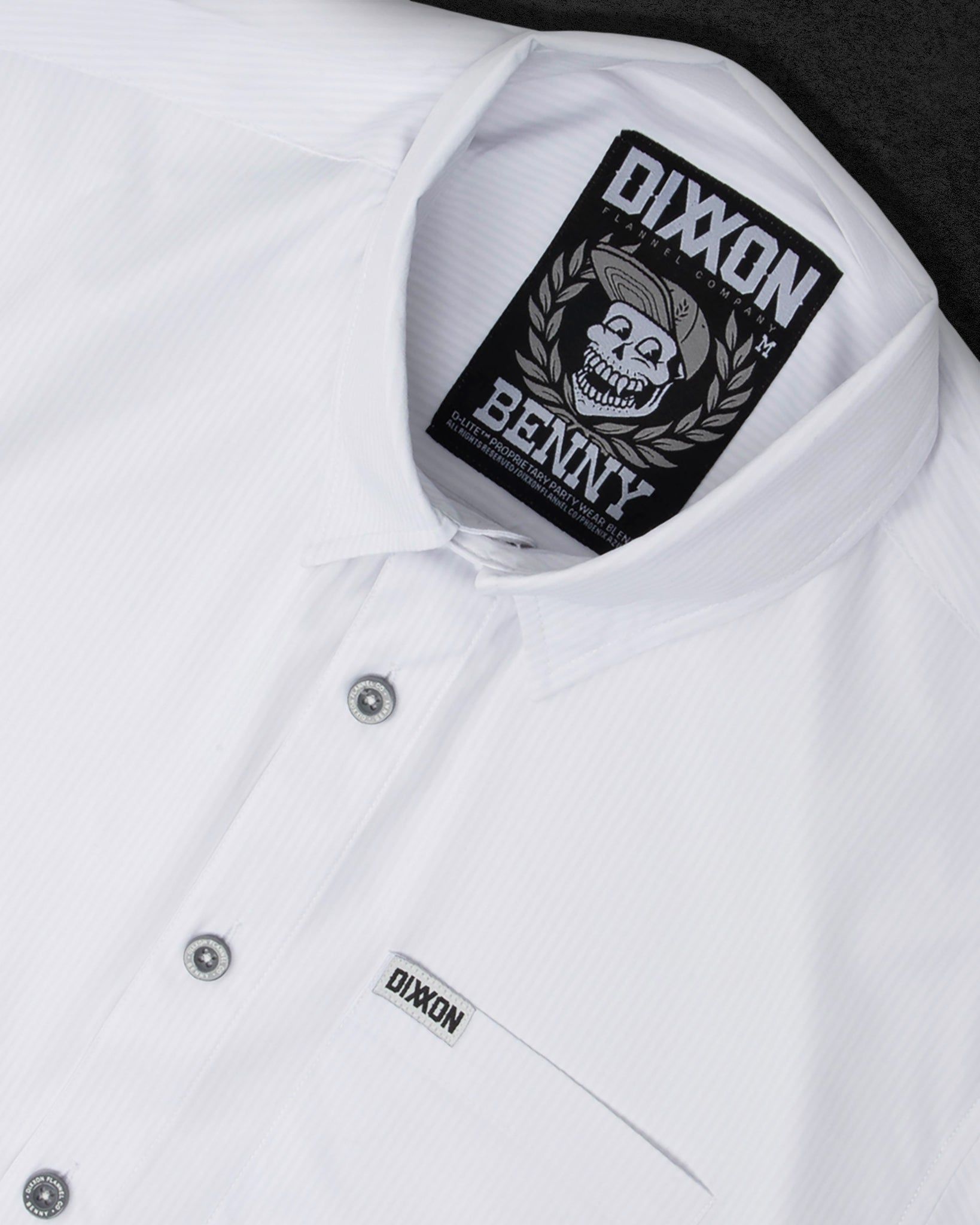 Benny Short Sleeve - White sold by Dixxon product image thumbnail 4