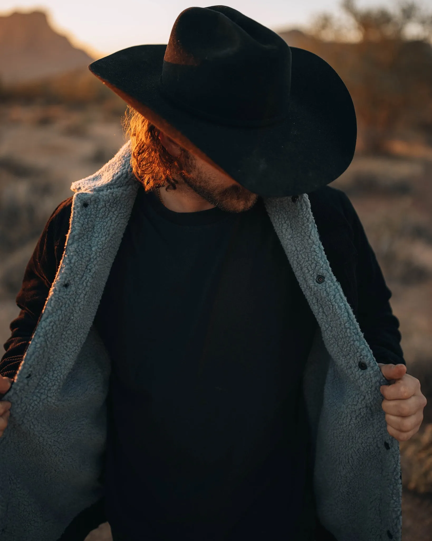 Six Shooter Corduroy Sherpa Lined Jacket sold by Dixxon product image thumbnail 3