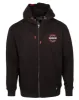 Red Corpo Zip Up Hoodie - Black sold by Dixxon