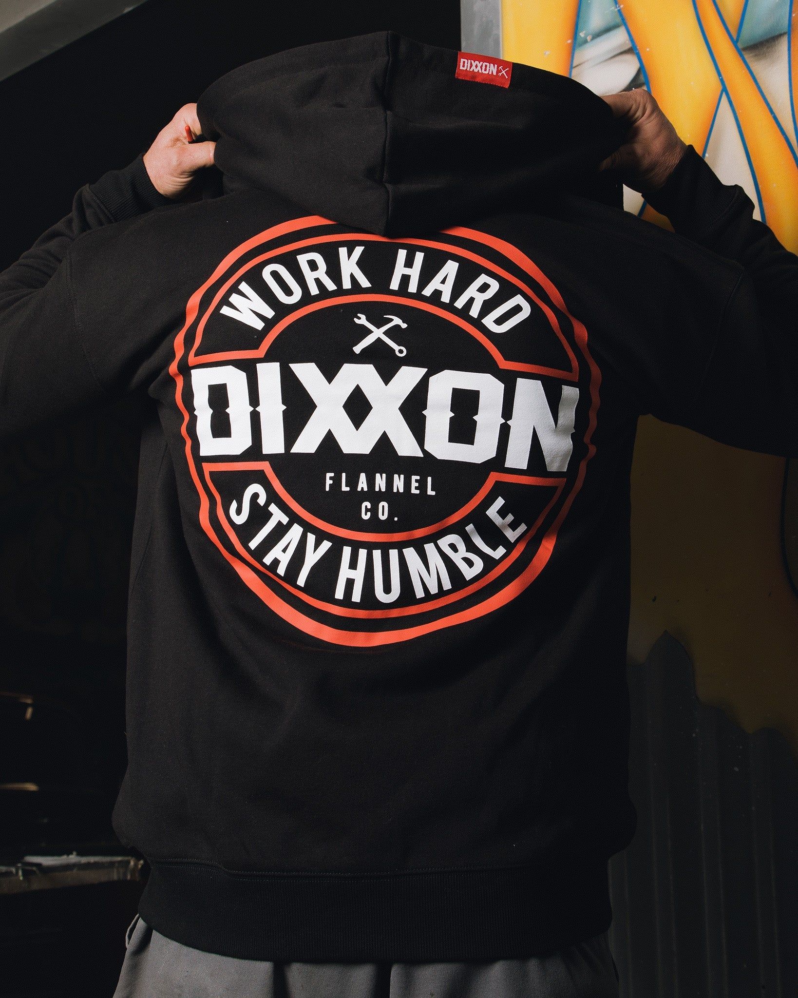 Red Corpo Zip Up - Black sold by Dixxon