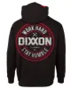 Red Corpo Zip Up Hoodie - Black sold by Dixxon